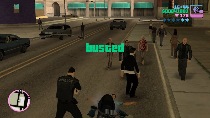 GTA San Andreas Vice City Rosenberg Busted Audio Mod  GTAinside.com